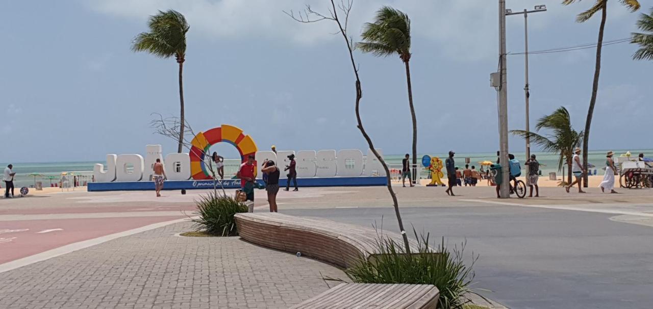 Luxor Tambau Ap 100 Metros Da Praia Com Vista Para O Mar João Pessoa Buitenkant foto